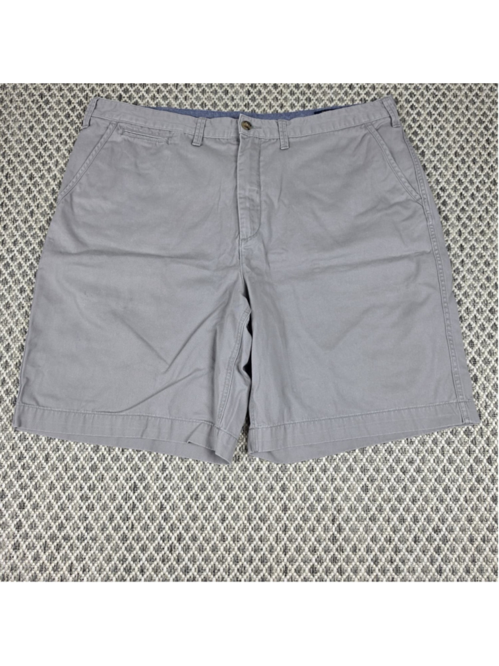 Polo Ralph Lauren Relaxed Fit Chino Shorts Mens Size 40 Gray Casual